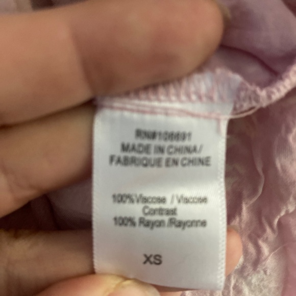 Young fabulous and broke 100% viscose dress XS - Picture 4 of 4